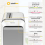 Destructeur Fellowes Powershred LX221 microparticules (5050501) Fellowes