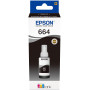 Bouteille d'encre Epson 664 BK (T6641) Noir d'origine (C13T66414A) EPSON