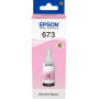 Epson 673 LM (T6736) Magenta Clair - Bouteille d'encre d'origine (C13T67364A) EPSON