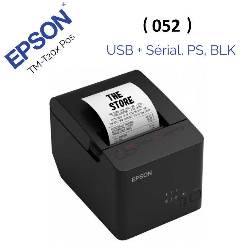 Imprimante Tickets EPSON POS TM-T20X-052 (C31CH26052)