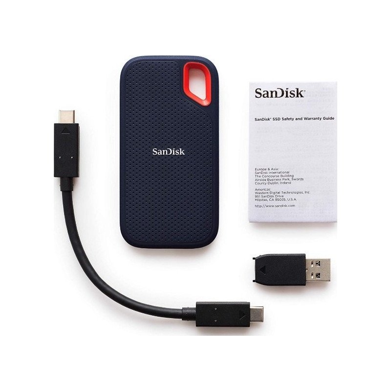 Disque dur portable SSD SanDisk 1 To (SDSSDE30-1T00-G25) prix Maroc