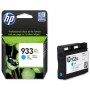 Cartouche d'encre grande capacité HP d'origine 933XL Cyan (CN054AE) Hp