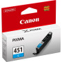 Cartouche d'encre Canon d'origine CLI-451C Cyan (6524B001AA) Canon