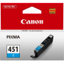 Cartouche d'encre Canon d'origine CLI-451C Cyan (6524B001AA) Canon
