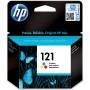 Cartouche d'encre HP d'origine 121 trois couleurs (CC643HE)