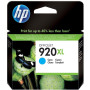 Cartouche d'encre grande capacité HP d'origine 920XL Cyan (CD972AE)