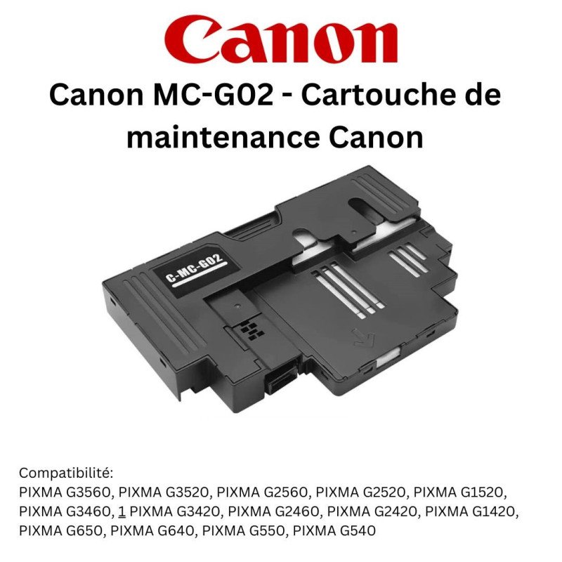 Cartouche de Maintenance CANON MC-G02 Pour (G-2420) - SYNOTEC