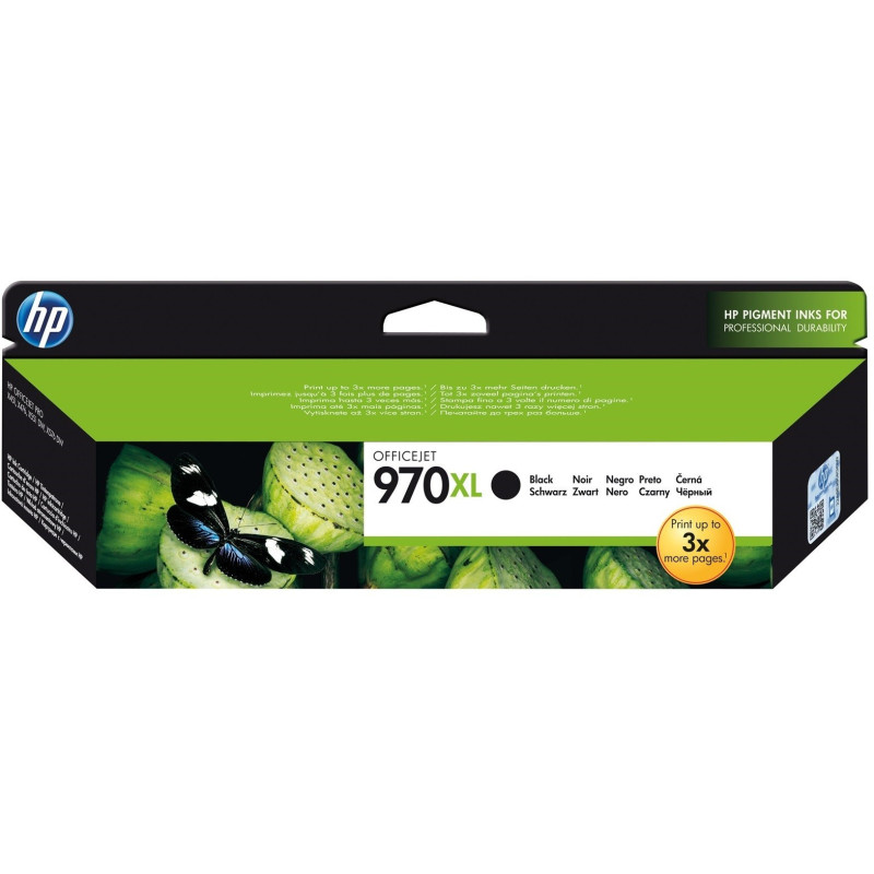 Cartouche d'encre grande capacité HP d'origine  970XL Noir (CN625AE) Hp