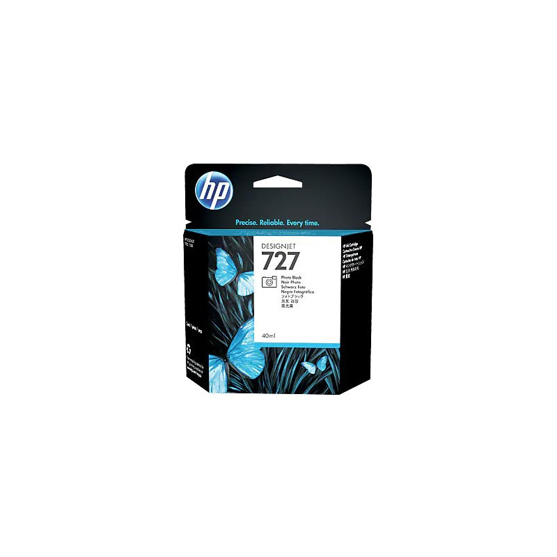 Cartouche d'encre HP d'origine 727 Noir Photo (F9J79A) Hp