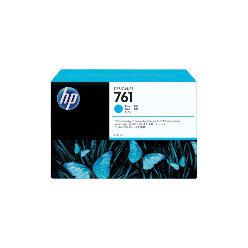 Cartouche d'encre HP d'origine 761 Cyan (CM994A) Hp