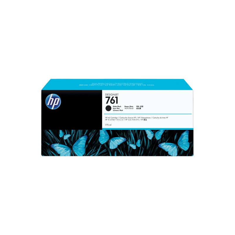 Cartouche d'encre HP d'origine 761 Noir Mat (CM997A) Hp