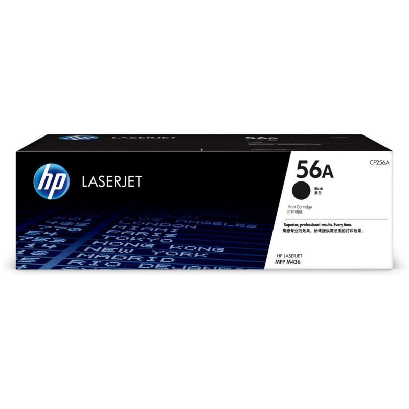 Toner HP LaserJet d'origine 56A Noir (CF256A) Hp