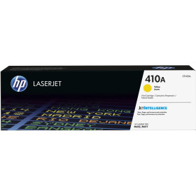 Toner HP LaserJet d'origine 410A Jaune (CF412A) Hp