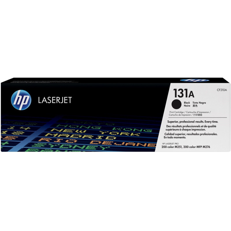 Toner HP LaserJet d'origine 131A Noir (CF210A) Hp