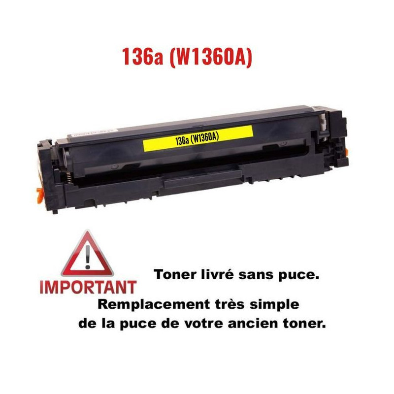 Toner 136a Compatible ( Sans Puce ) GENERIC