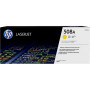 Toner HP LaserJet d'origine 508A Jaune (CF362A) Hp