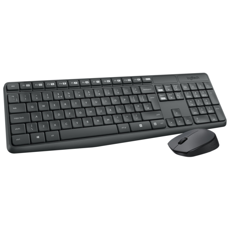 Clavier et souris sans fil Logitech MK235 (920-007907) Logitech