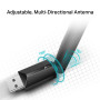 TP-LINK AC600 Adaptateur USB double bande sans fil à gain élevé (ARCHER T2U PLUS) TP-LINK