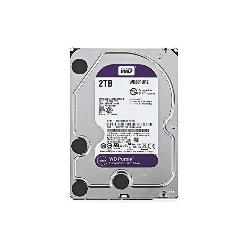 Disque dur interne WD 2To HDD - support de Stockage