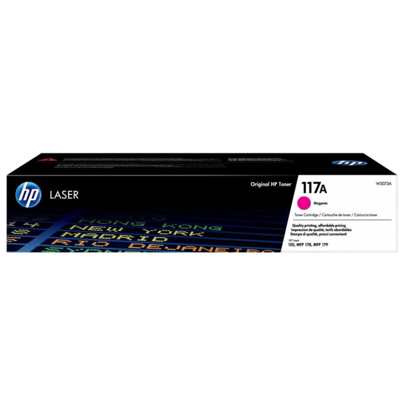 Toner HP LaserJet 117A Magenta  d'origine (W2073A) Hp