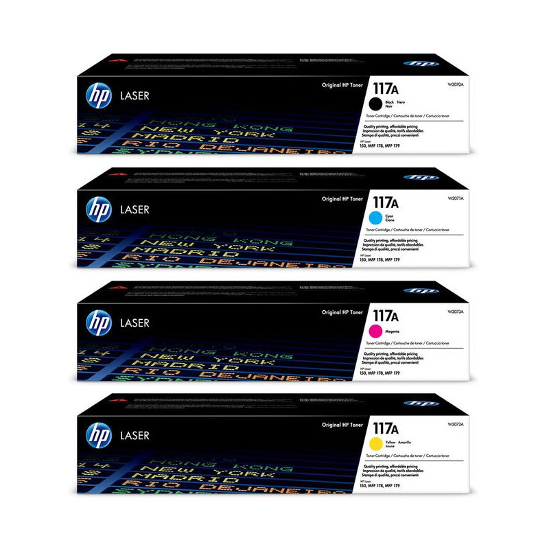 Pack de toner hp LaserJet 117A Original Hp