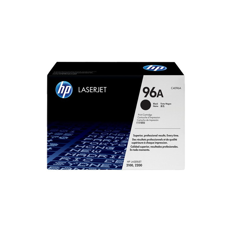 Toner HP LaserJet d'origine 96A Noir (C4096A) Hp