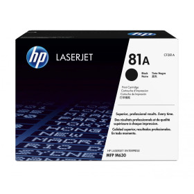 Toner HP LaserJet d'origine 81A Noir (CF281A) Hp