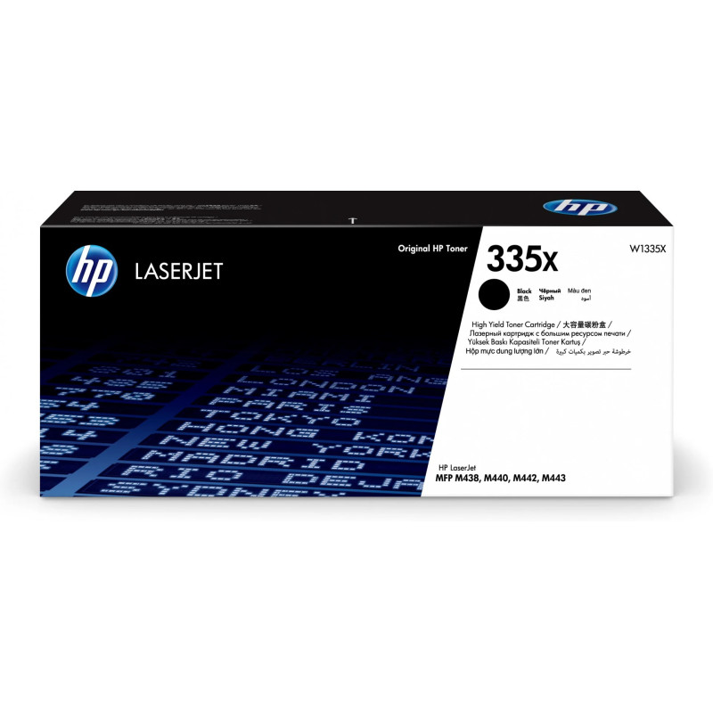 Toner HP LaserJet d'origine à grande capacité 335X Noir (W1335X) Hp