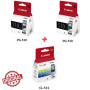 Pack 2 cartouches CANON 510 noir + 511 Couleur - Original Canon