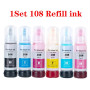 PACK encre 108 Compatible avec imprimante EPSON L8050 L18050 GENERIC