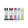 Pack 5 bouteilles d'encre compatible avec CANON Pixma Gi-490 GENERIC