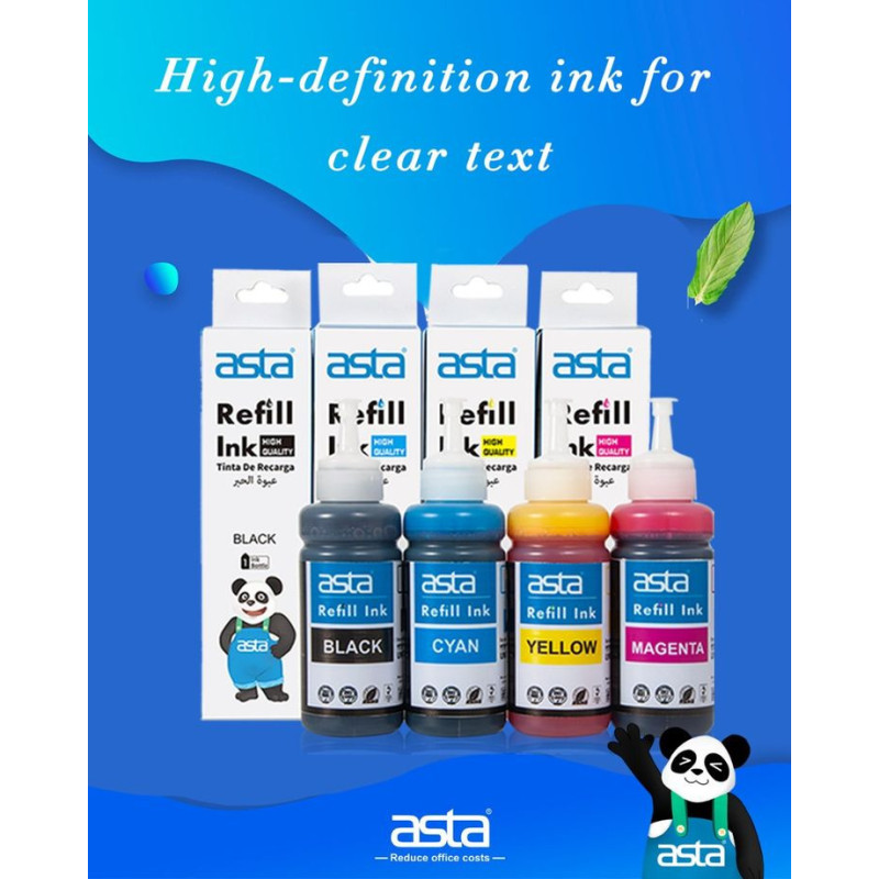 Pack Bouteilles d'encre GI-490 Compatible pour les imprimantes PIXMA G GENERIC