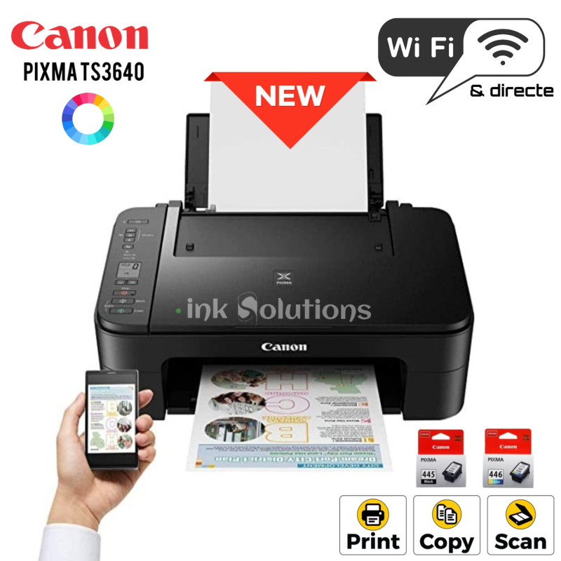 Imprimante Multifonction Jet d'encre Canon PIXMA TS3640 (6670C007AA) Canon