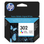 Cartouche d’encre HP 302 trois couleurs authentique (F6U65AE) Hp