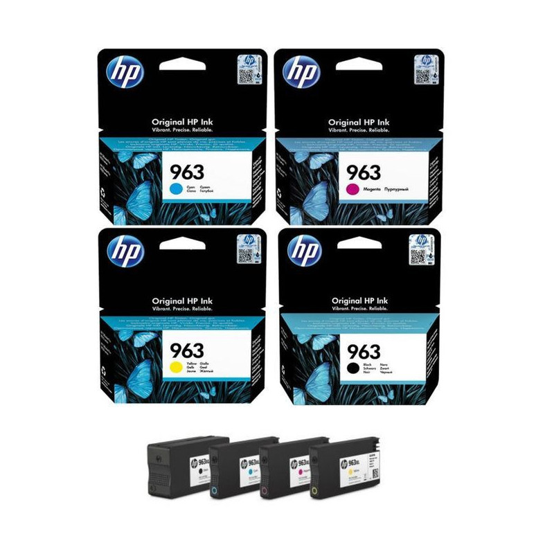 Pack cartouche d'encre Hp 963 - Original Hp