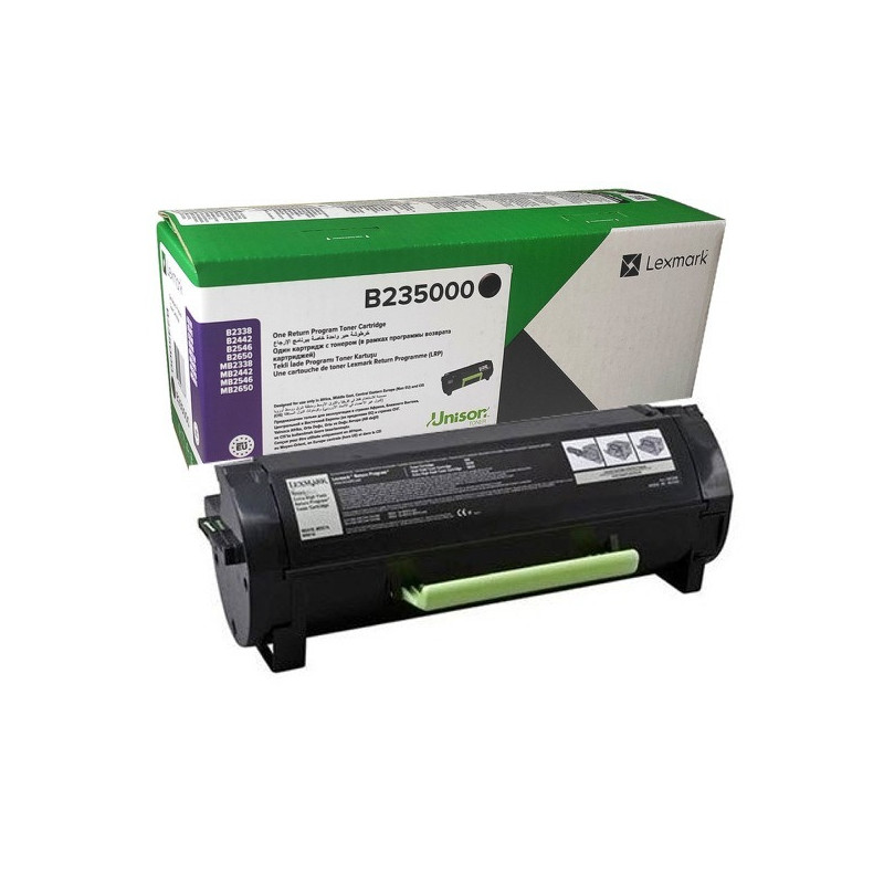 Cartouche de toner Lexmark (3000 Pages) Original - Noir (B235000)