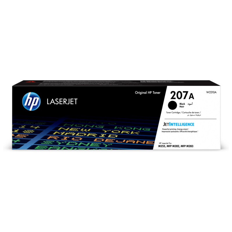 Toner HP 207A (W2210A) LaserJet d'origine - Noir Hp