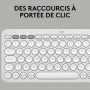 Clavier sans fil Logitech PEBBLE 2 COMBO – Tonal (920-012210) Logitech