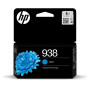 HP 938 Cartouche Encre Authentique Cyan (4S6X5PE) Hp