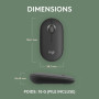 Logitech Pebble 2 M350s -Graphite (910-007015) Logitech