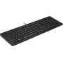 Clavier filaire HP 125 AZERTY (266C9AA) Hp