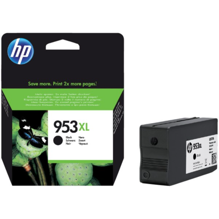 Cartouche d'encre double capacité HP 953XL Noir d'origine (L0S70AE) Hp