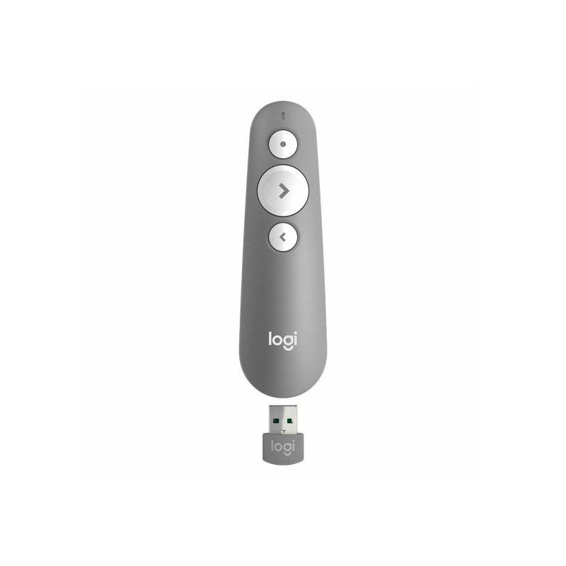 LOGITECH R500s Laser Pointer Presentation Remote Gris (910-006520) Logitech