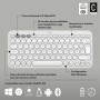 Clavier sans fil Bluetooth Logitech Pebble Keys 2 K380s Mini (Blanc) – (920-011804) Logitech