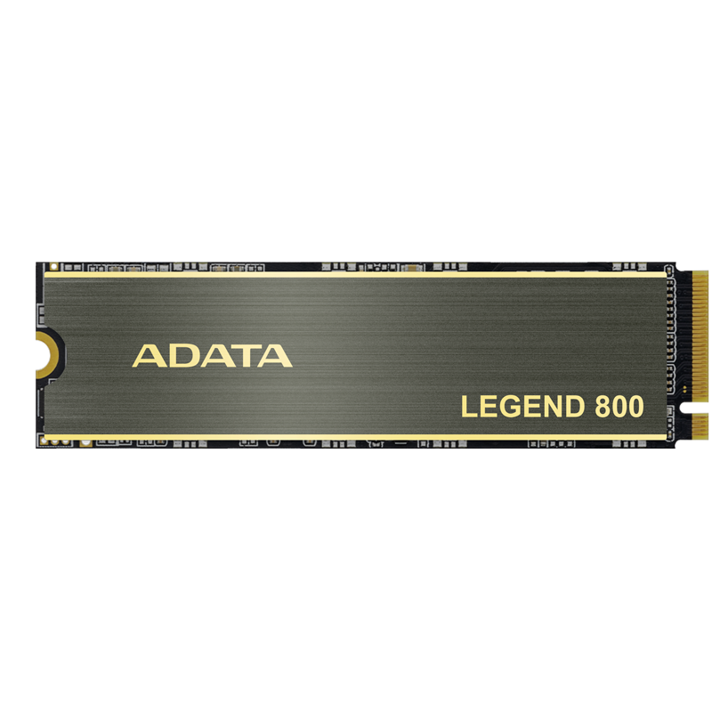 Disque Dur interne SSD ADATA LEGEND 800 GOLD PCIe Gen4 x4 M.2 2280 - 500 Go (ALEG-800-500GCS) Adata
