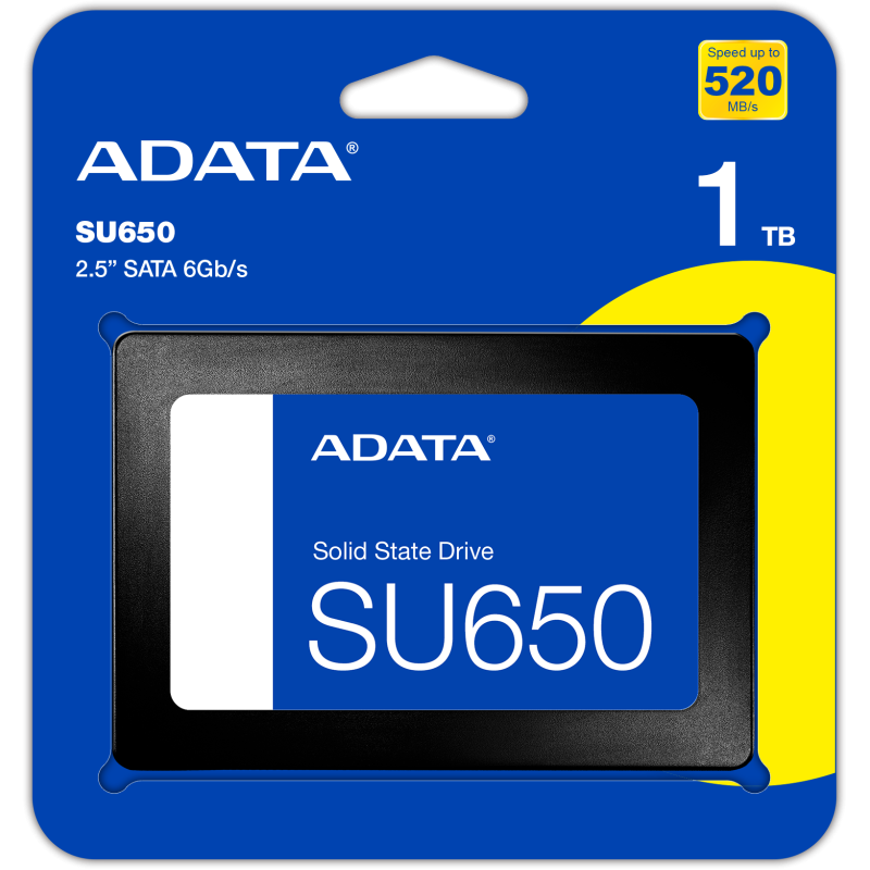 Disque Dur interne SSD ADATA SU650 SATA 2.5 1 To (ASU650SS-1TT-R) Adata