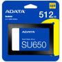 Disque Dur interne SSD ADATA SU650 SATA 2.5 512 Go (ASU650SS-512GT-R) Adata