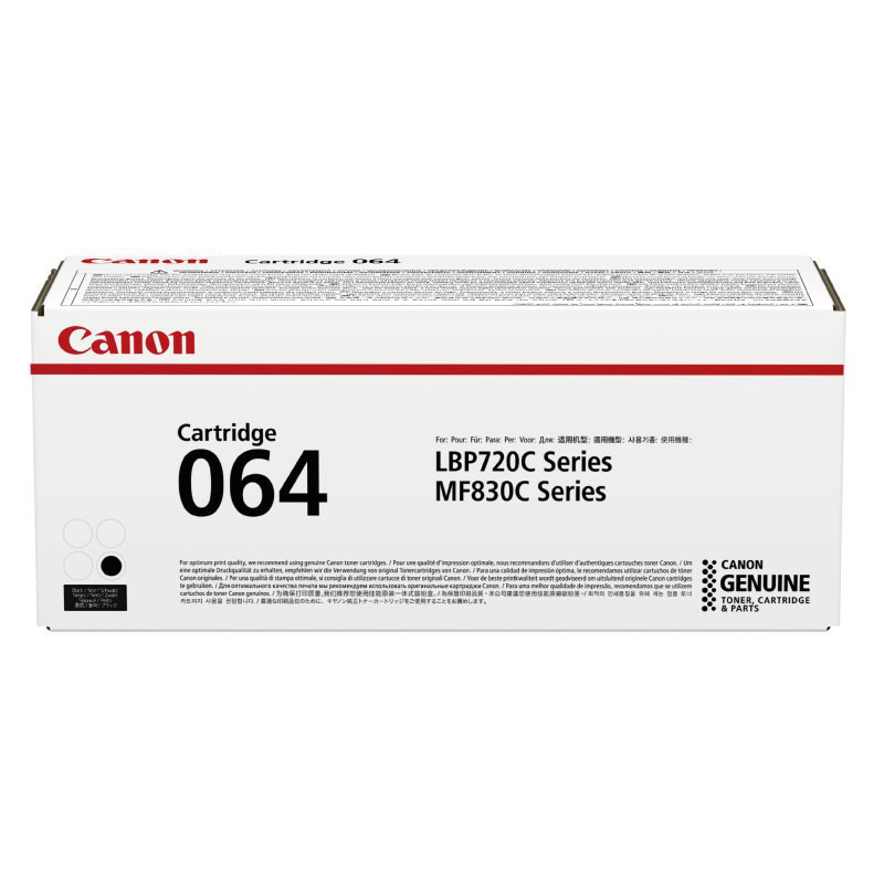 Canon 064 Cartouche de toner 1 pièce(s) Original Noir (4937C001AA) Canon